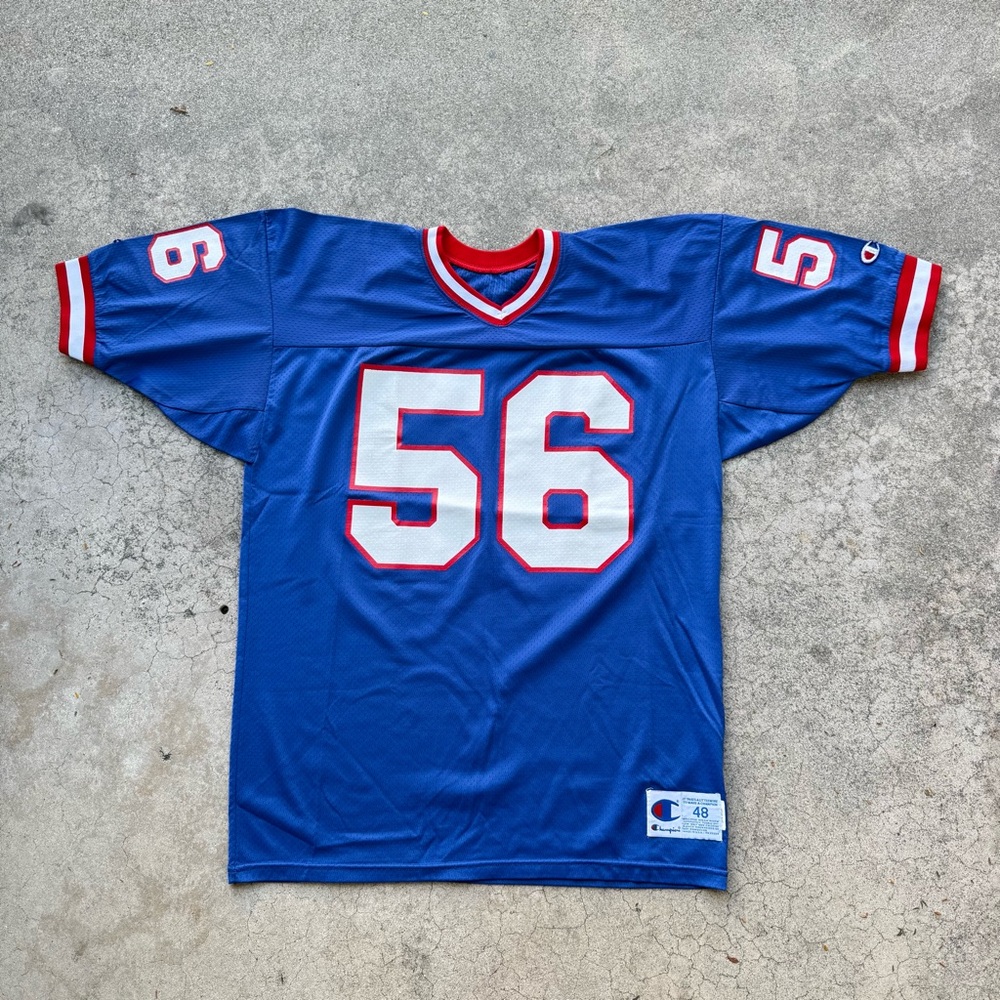 Vintage 90’s Champion LAWRENCE TAYLOR NEW YORK GIANTS NFL Football Jersey Sz 48